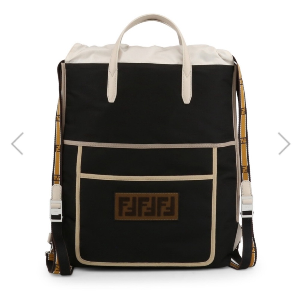 Fendi Black Backpack